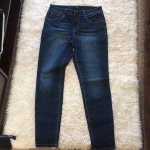 1822 dark skinny jeans size 8
